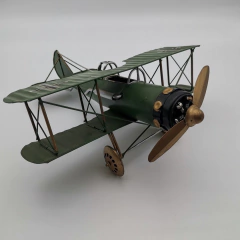 AVIÓN DECORATIVO 28 CM #ARA011 - Decorarte vintage