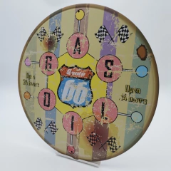 PLACA PÓSTER 30 CM GARAGE #PRG002 - comprar online