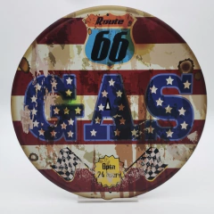 PLACA PÓSTER 30 CM GARAGE #PRG006