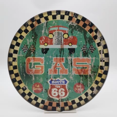 PLACA PÓSTER 30 CM GARAGE #PRG008