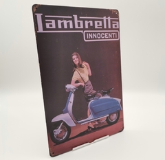 PLACA PÓSTER MOTOS #PM132 - comprar online