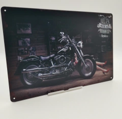 PLACA PÓSTER MOTOS #PM039 - comprar online