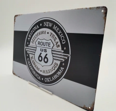 PLACA PÓSTER ROUTE 66 #PAG009 en internet