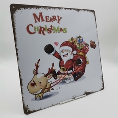 PLACA PÓSTER NAVIDAD 30 CM #PNX007 en internet