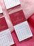 Calendário imã