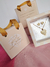 Sacola caixa 10x10x4cm com tag para acessórios - comprar online