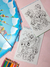 Bloco para colorir 15x21cm
