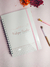 Caderno personalizado com divisórias - 19x27