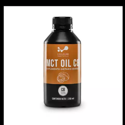 MCT Oil Puro C8 | Leguilab | 250ml - Aceite MCT- apto keto