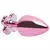 Plug P Metal Formato Trevo Com Pedrinhas Hard - comprar online
