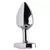 Imagem do Plug Anal Aço Coração G 9 X 4Cm Sexy Import