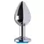 Imagem do Plug Anal M Aço Brilhante Sexy Import