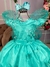 Imagem do Vestido Juvenil Marie Verde Tiffany Jardim Encantado (VESTJVNLMARIEVRDTIFFNYJDR)