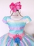 Vestido Infantil Bella Criança Colorido Arco Iris (VESTINFTBLLCHARCIRIS) na internet