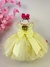 Vestido Princesa Belli Bia Jardim Encantado Amarelo (VESTPRINCBLLJRDENCTAMRL) - Gabi Boutiquekids