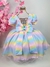 Vestido Banana Club Arco Iris Colorido (VESTBNNCBARCIRS) - Gabi Boutiquekids