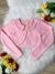 Bolero Infantil Rosa Soft Com Gola Luxo (1351RK)