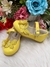 Sapatinho Amarelo Verniz C/ Aplique Borboleta Luxo Glitter (2139AE) - Gabi Boutiquekids