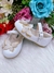 Sapatinho Branco Verniz C/ Aplique Borboleta Luxo Glitter (2139B) - Gabi Boutiquekids