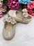 Sapatinho Marfim Verniz Flor Fofura (303802G) - Gabi Boutiquekids