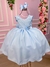 Vestido Belle Fille Lacinho Azul Bebe (VESTBLLFLLFLCNAZL2)