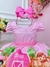 Vestido Infantil Rosa Fazendinha Bichos C/ Cinto Pérolas (0040RR) - comprar online