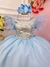 Vestido Infantil Princesas Frozen Elsa e Anna C/ Capa (3613AP) - loja online