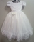 Vestido Infantil Branco C/ Strass Casamentos Luxo (2223BR)