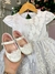 Vestido Infantil Marie Jardim Encantado Luxo Branco (VESTINFMRYKDSBC5) - Gabi Boutiquekids