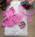 Macacão/Vestido Princesa Belli Jardim Encantado Rosa (RMPERVESTJRDENCROSA) - Gabi Boutiquekids