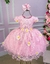 Vestido Marie Jardim Encantado Margaridas Rosa Bebe (VESTMRIEJRDENCTMGRDRSBB) - comprar online