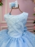 Vestido Princesa Belli Azul Bebe Jardim Encantado (VESTBLLIJRDENCAZLBB) - comprar online