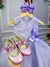 Vestido Vila Lele Jardim Encantado Flora Lilas (VESTVLLLJRDENCTFLRLL) - Gabi Boutiquekids