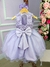 Vestido Vila Lele Jardim Encantado Flora Lilas (VESTVLLLJRDENCTFLRLL) - loja online