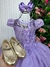 Vestido Vila Lele Longo Jardim Encantado Borboletas Lilas (VESTVLLLLGJRDENCBBLLL - Gabi Boutiquekids