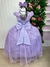 Vestido Vila Lele Longo Jardim Encantado Borboletas Lilas (VESTVLLLLGJRDENCBBLLL - comprar online