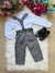 Conjunto Meninos Miss Cherry Leo Suspensório Cinza Grafite (CONJTMNNMSLEOCIGFIT - Gabi Boutiquekids