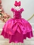 Fantasia Infantil Princesa Rosa Aurora Bela Adormecida Barbie (0107PA) - comprar online