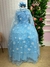 Fantasia Princesa Belli Elsa Frozen Longa (FANTPRNCBLELFRN) - Gabi Boutiquekids