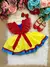 Macacão/Vestido Princesa Belli Branca de Neve (ROPERVSTPNCSABRNCANEVE) - Gabi Boutiquekids