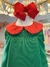 Fantasia Infantil Chiquinha Verde e Vermelho Festas (3101VV) na internet