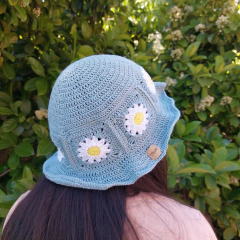Imagen de Bucket hat tejido a mano