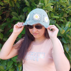Bucket hat tejido a mano - tienda en línea
