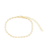 Pulseira gomos banho de ouro 18k