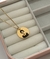 Colar medalha personalizado M banhado a ouro - comprar online