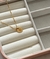 Colar medalha personalizado P banhado a ouro 18k