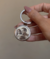 Chaveiro redondo personalizado aço inox