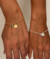 Kit Pulseira com pingente redondo personalizada - loja online