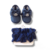 Zapatilla No Caminantes Azul con moño + Accesorio - comprar online