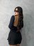 CROPPED PRETO FEMININO MANGA LONGA COSTAS NUA na internet